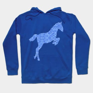 Blue Horse Hoodie